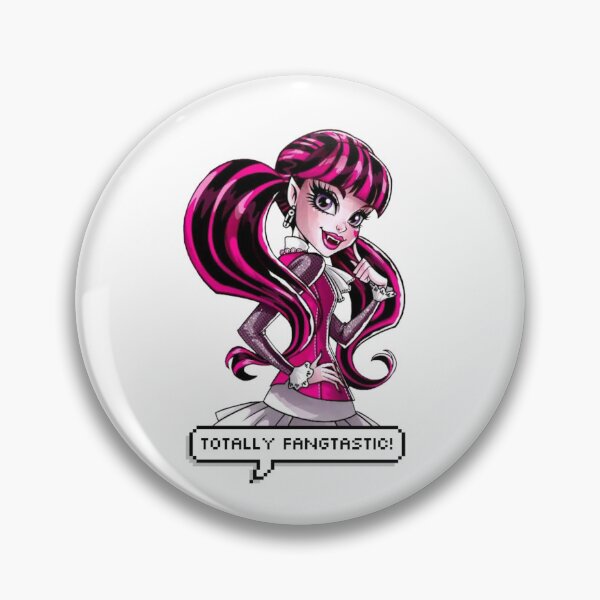 Item preview, Draculaura with 'Totally Fangtastic!' Text Bubble #2 designed and sold by raynerigby.
