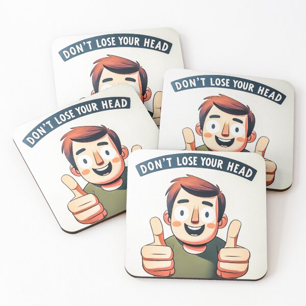 Item preview, Don’t lose your head designed and sold by Omniweb.app.