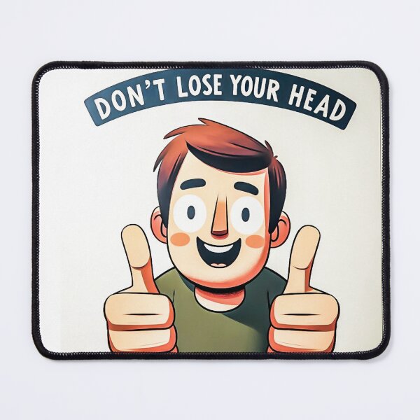 Item preview, Don’t lose your head designed and sold by Omniweb.app.