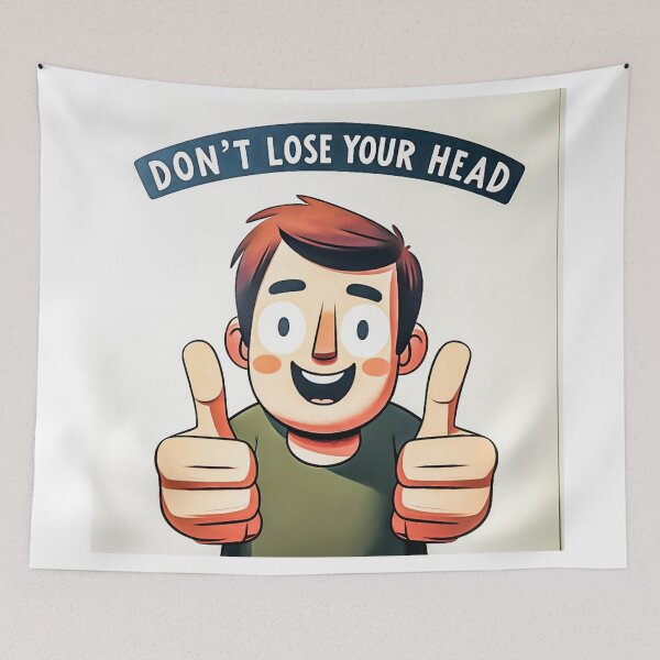 Item preview, Don’t lose your head designed and sold by Omniweb.app.