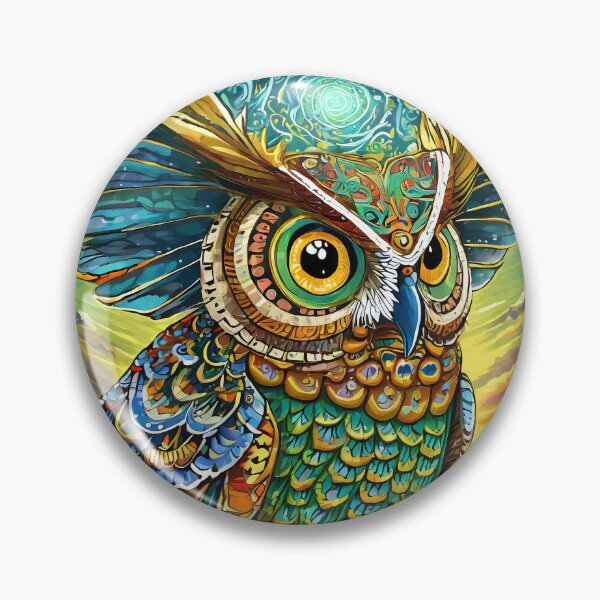 Item preview, Owl Eats a Mouse That Ate a Magic Mushroom and Sees the Totality of the Universe designed and sold by Michael Cotto.