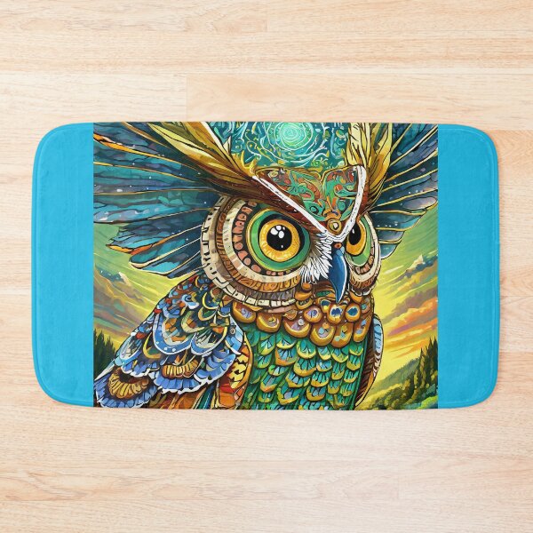 Item preview, Owl Eats a Mouse That Ate a Magic Mushroom and Sees the Totality of the Universe designed and sold by Michael Cotto.