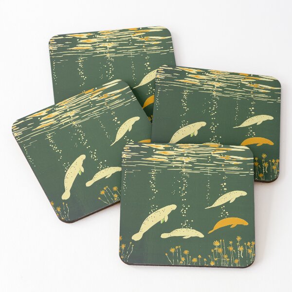 Item preview, Dreamy Manatee Quartet designed and sold by StarmanArts.