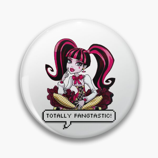 Item preview, Draculaura with 'Totally Fangtastic!' Text Bubble #3 designed and sold by raynerigby.