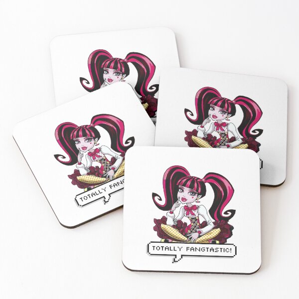Item preview, Draculaura with 'Totally Fangtastic!' Text Bubble #3 designed and sold by raynerigby.