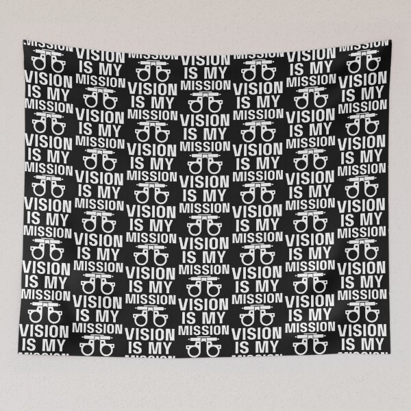 Item preview, Vision Is My Mission - Funny Optometry designed and sold by HappyDelights.