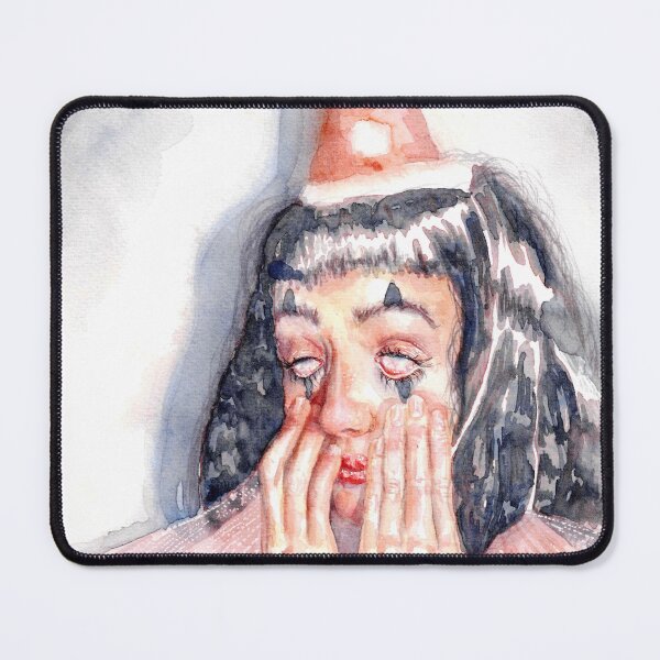Item preview, 'a tiring act' - watercolour painting, clown art designed and sold by sarahkianaart.