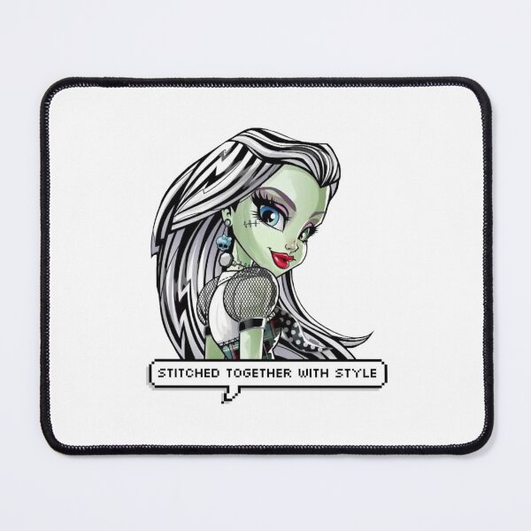 Item preview, Frankie Stein with 'Stitched Together With Style' Text Bubble designed and sold by raynerigby.