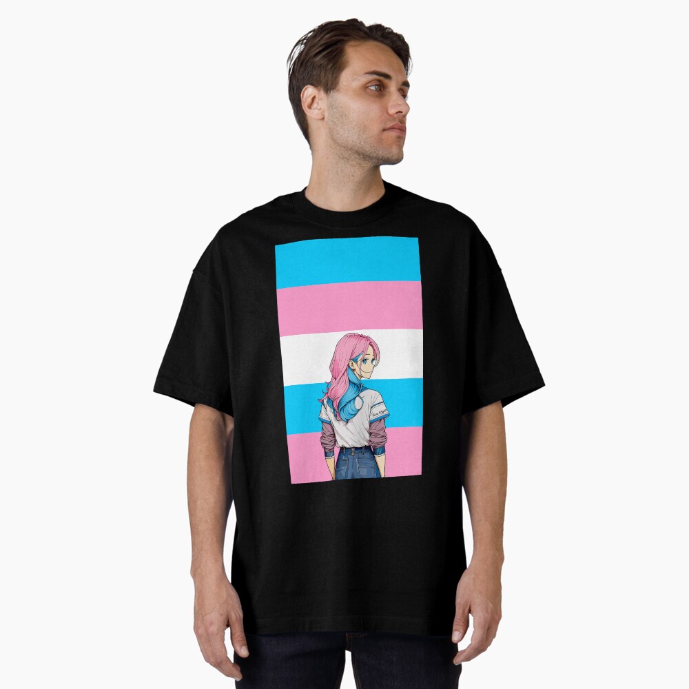 Vista previa del artículo con la obra «Camiseta oversize», diseñado y vendido por FotoLibreStudio.