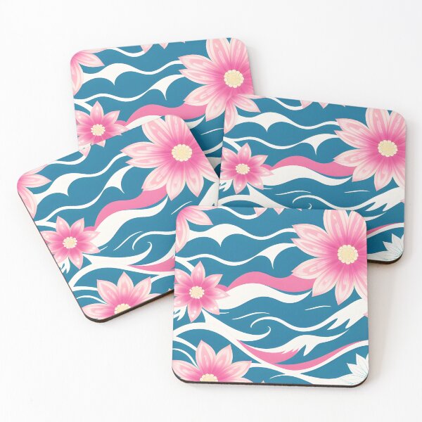 Item preview, vintage flower wave designed and sold by aliraweb.