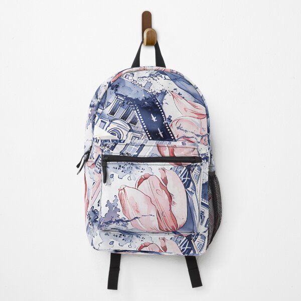 Item preview, Blue And Pink Tulip Collage designed and sold by OLAIZA.