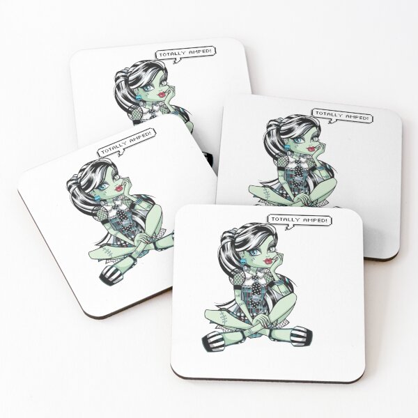 Item preview, Frankie Stein with 'Totally Amped' Text Bubble Ver. 2 designed and sold by raynerigby.