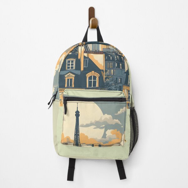 Item preview, Retro Paris Cityscape designed and sold by CosyNess.