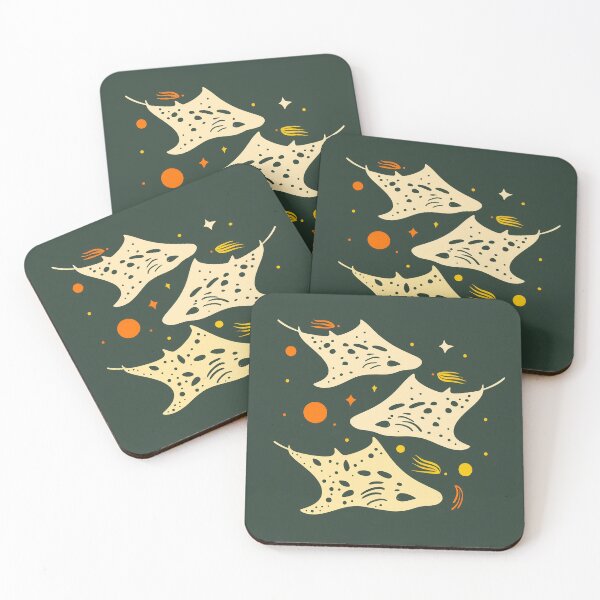 Item preview, Trio of Celestial Manta Rays designed and sold by StarmanArts.