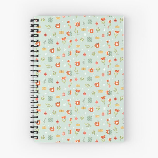 Item preview, Festive Cheer: Christmas Drinks, Flowers, and Gifts Seamless Pattern" designed and sold by hjian8219.