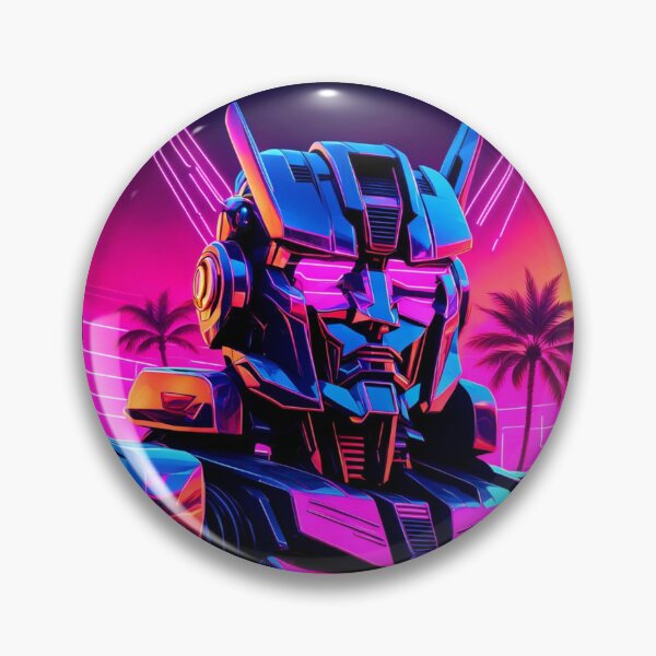 Artikelvorschau, Optimus Prime Retro Wave, bunter Transformator entworfen und verkauft von RetroThreadedTs.