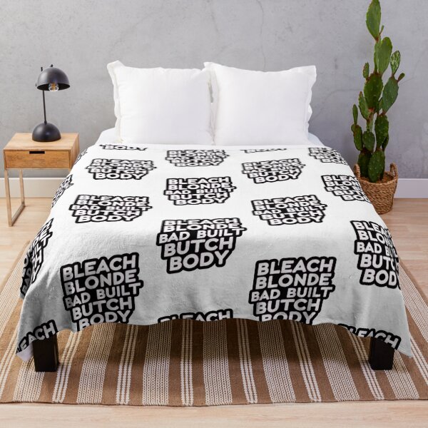 Item preview, Bleach Blonde Bad Built Butch Body - Bold Typography designed and sold by InspireHerTribe.