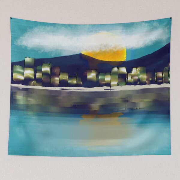 Item preview, City on an Iland designed and sold by Shells Designs.