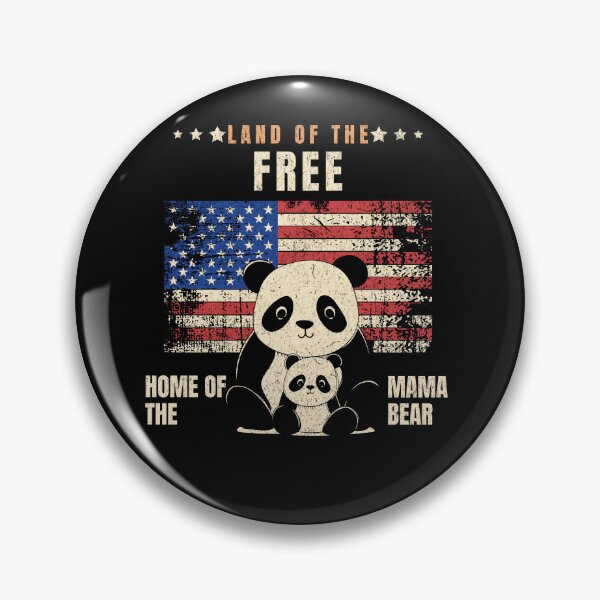 Item preview, Land of the Free Home of the Mama Bear designed and sold by LuxTeesNThings.