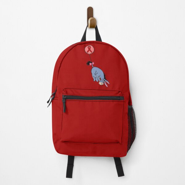 Item preview, Donkey Hanging From an Awareness Ribbon Balloon (Red) designed and sold by CaitlynConnor.