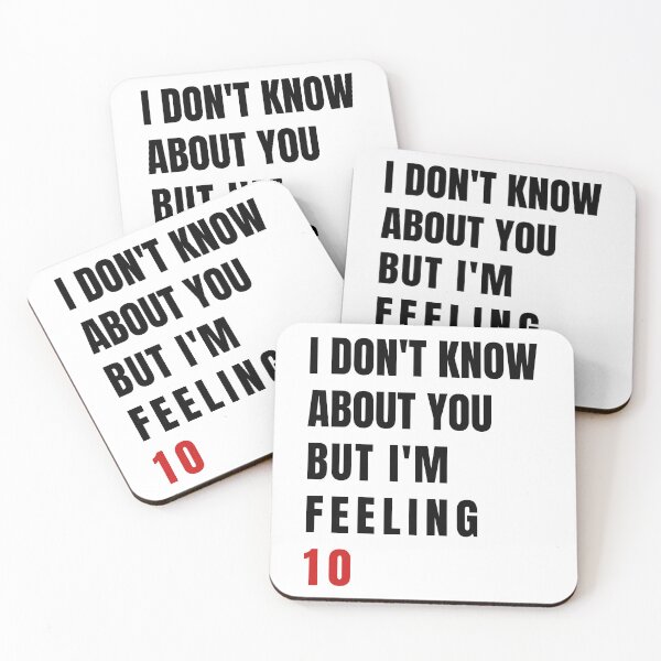Item preview, I Don't Know About You But I'm Feeling 10, Swiftie Gift designed and sold by throuplescorner.