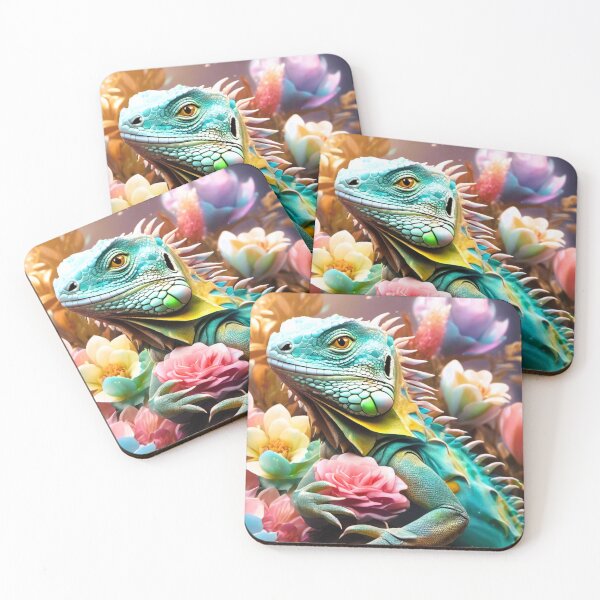 Item preview, green iguana, monitor surroundings designed and sold by janjacbu.