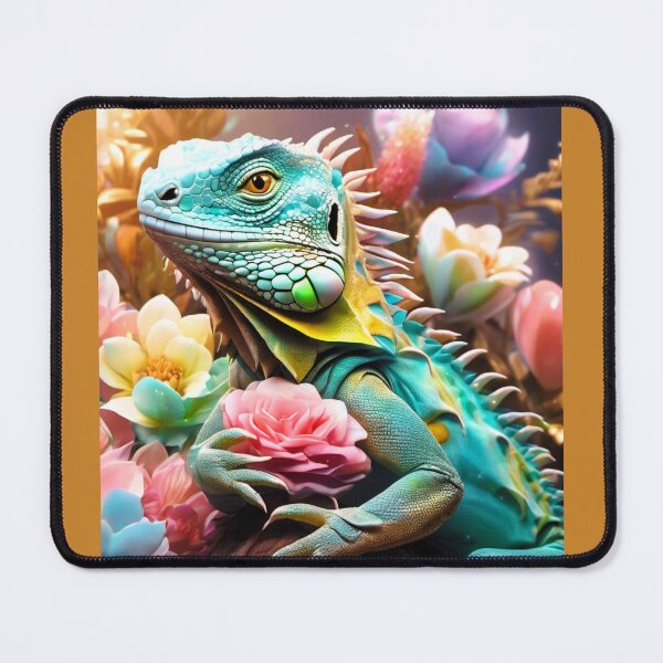 Item preview, green iguana, monitor surroundings designed and sold by janjacbu.