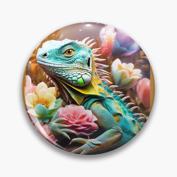 Item preview, green iguana, monitor surroundings designed and sold by janjacbu.