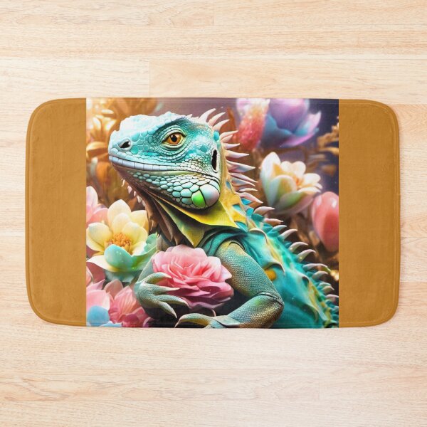 Item preview, green iguana, monitor surroundings designed and sold by janjacbu.