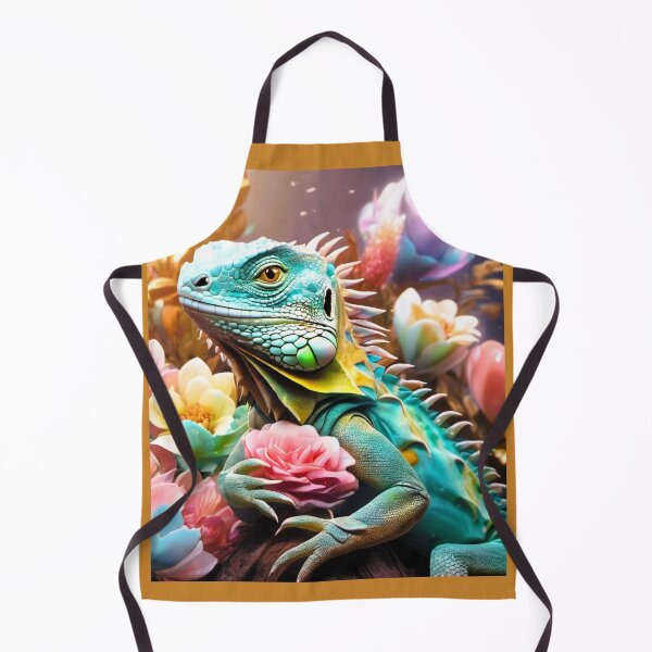 Item preview, green iguana, monitor surroundings designed and sold by janjacbu.
