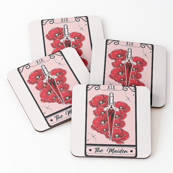 Item preview, The Maiden Tarot Card designed and sold by Celticrose721.
