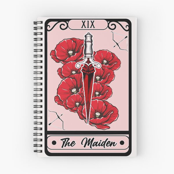 Item preview, The Maiden Tarot Card designed and sold by Celticrose721.