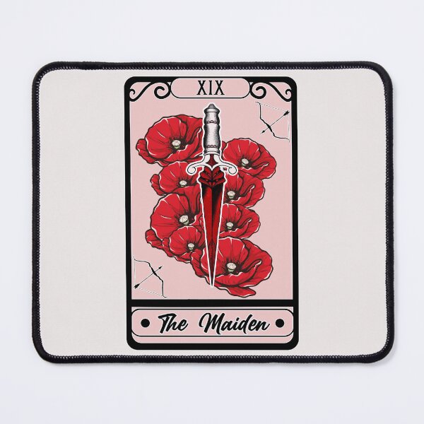 Item preview, The Maiden Tarot Card designed and sold by Celticrose721.