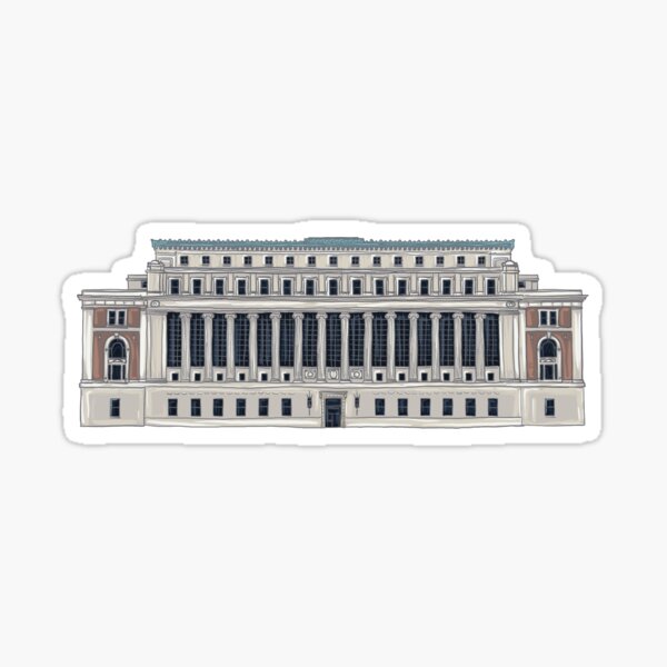 Item preview, Columbia University: Butler Library designed and sold by ap4rn4.
