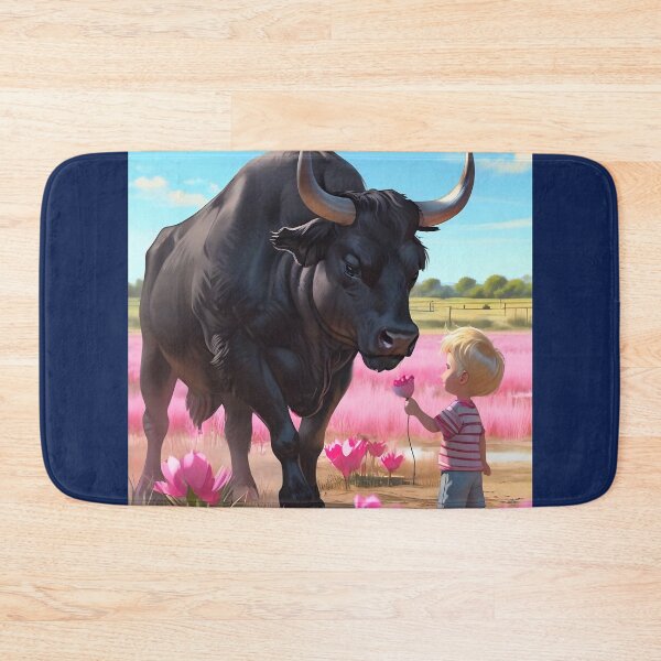 Item preview, Little boy and bull Camargue designed and sold by Astralia.