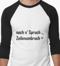 wordwrap Men's Baseball ¾ T-Shirt