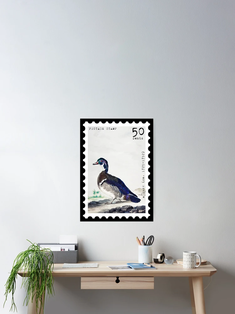 Thumbnail 2 of 3, Poster, Duck Stamp designed and sold by RabbitK.