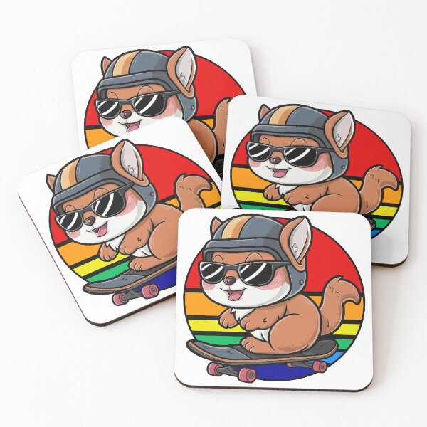 Item preview, Quoll Skateboarding, Cartoon Style, Cute  Animals, Funny Quoll  designed and sold by Porcupine Tees ⭐⭐⭐⭐⭐.