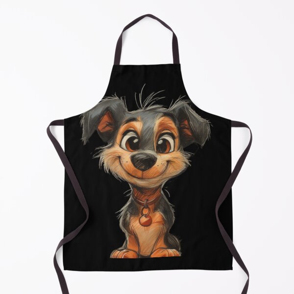 Item preview, Cheerful Pup-tastic Illustration designed and sold by delohill.