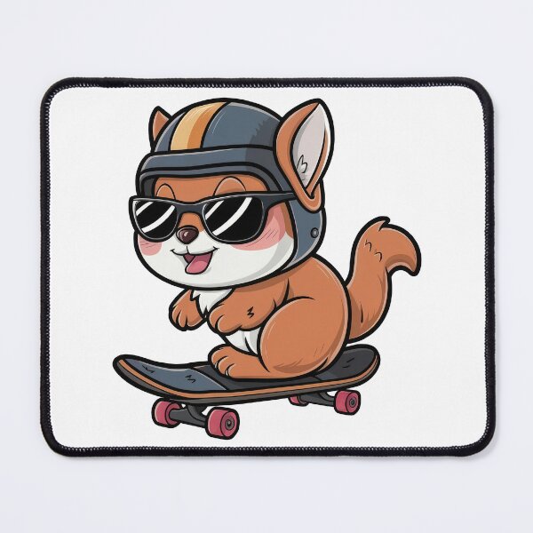 Item preview, Quoll Skateboarding, Cartoon Style, Cute Animals, Funny Quoll designed and sold by Porcupine Tees ⭐⭐⭐⭐⭐.