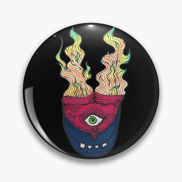 Item preview, Flamin' Hottie Black designed and sold by CutenCrude27.