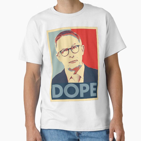 Vista previa del artículo con la obra «Albo Dope Duotono», diseñado y vendido por LibertyLine.