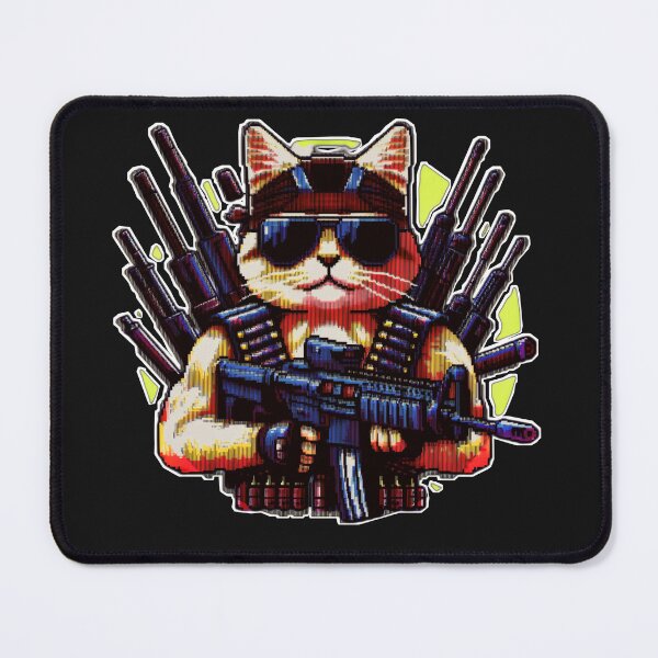 Item preview, Don't Mess with This Ginger: Rambo Cat designed and sold by Pritam chamiyal.
