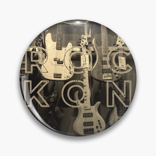 Item preview, Rock On Bass Guitar Antique Music Store Design designed and sold by CRHPOD20.