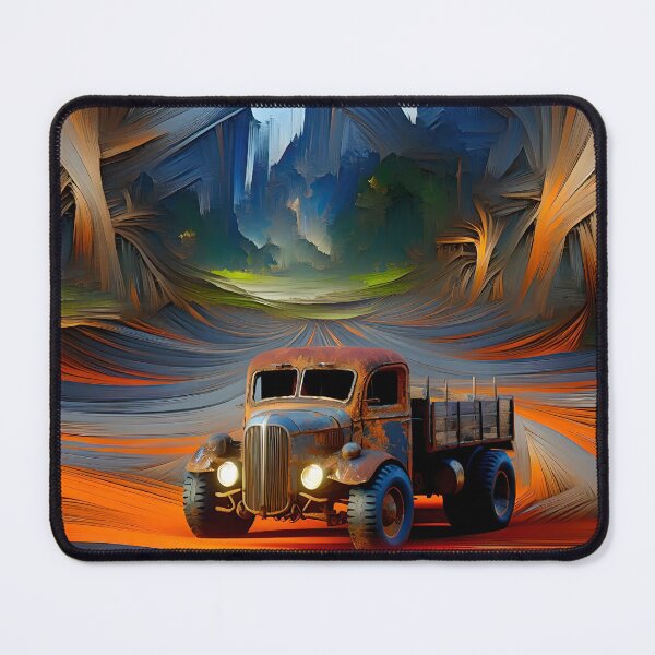 Item preview, Truck on multicolored background designed and sold by Marcu Ioachim.