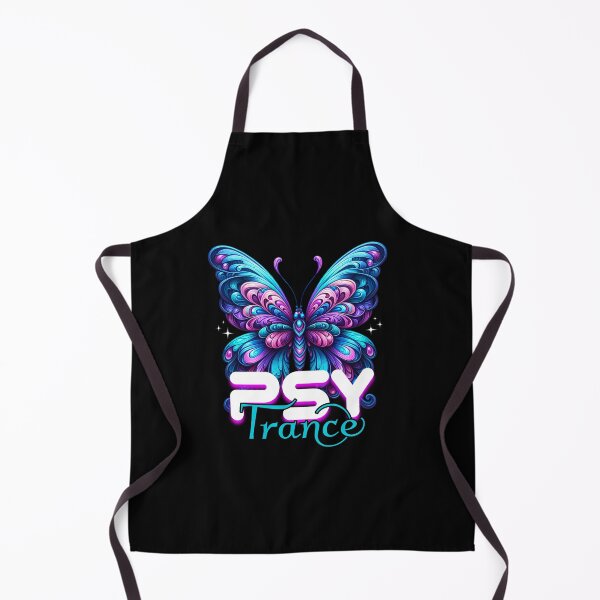 Item preview, PSY TRANCE  - Electric Butterfly (white/pink) designed and sold by Discothreadz.