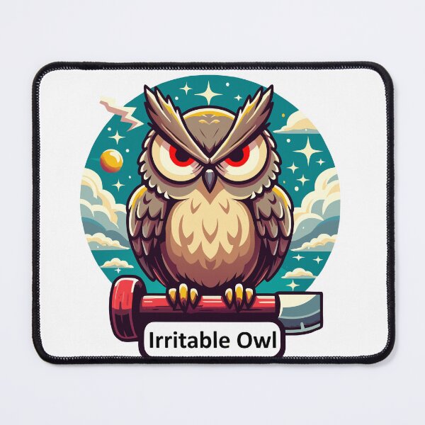Item preview, Irritable Owl designed and sold by Designowner.