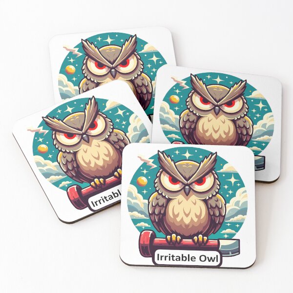 Item preview, Irritable Owl designed and sold by Designowner.