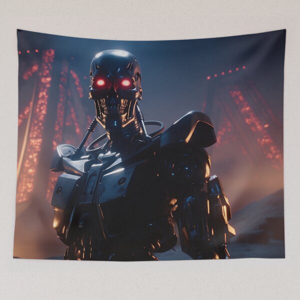 Item preview, Skynet's Cyborg Rises designed and sold by EnhancedReality.