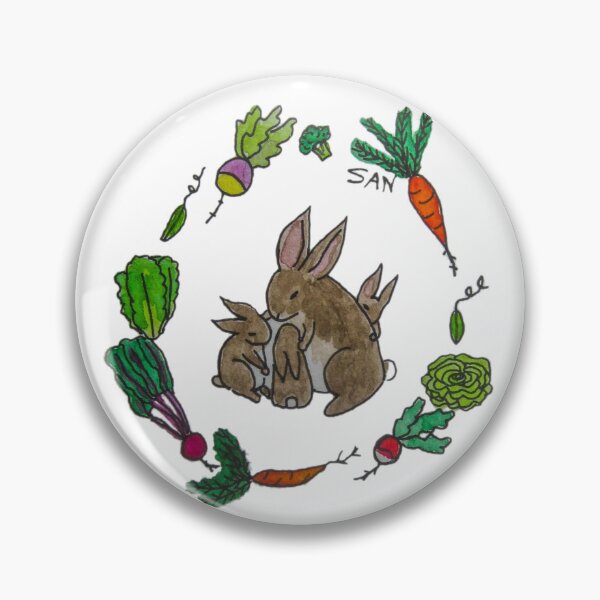 Item preview, Mama Rabbit and Her Little Ones designed and sold by TurnipWilson.